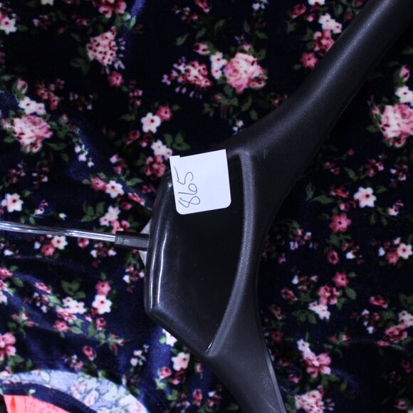 Iz Byer Kids Floral Dress - Black and Pink - Picture 9 of 10